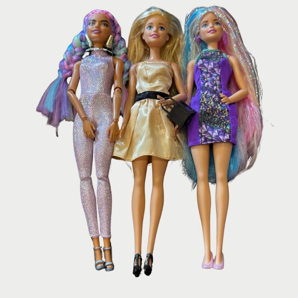 Barbie Dolls Lot of 3
